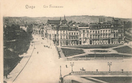 BELGIQUE - Liège - Vue Sur Les Terrasses - Carte Postale Ancienne - Liège