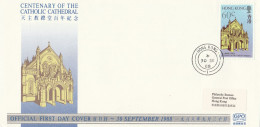 LETTERA 1988 HONG KONG  (LN684 - Covers & Documents
