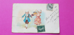 CPA - Carte Postale Ancienne - 1908 - COUPE ROYAL  - TBE - Anniversaire