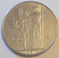 1981 - Italia 100 Lire   ------ - 100 Lire