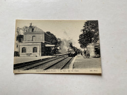 Courville. La Gare, Vue Des Quais - Courville