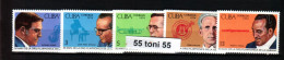 1974 Philharmonic Orchestra -Havana (music)  COMP. SET, 5v.- MNH  CUBA - Unused Stamps