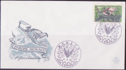 Europa CEPT 1962 Monaco FDC2 Y&T N°PA79 - Michel N°F698 - 2f EUROPA - 1962