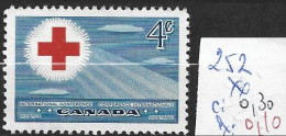CANADA 252 ** Côte 0.30 € - Unused Stamps