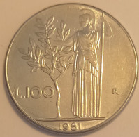 1981 - Italia 100 Lire   ------ - 100 Liras