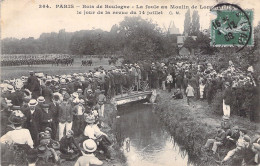 FRANCE - Paris - Bois De Boulogne - La Foule Au Moulin De Longchamps - 14 Juillet - Carte Postale Ancienne - Parks, Gardens