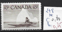 CANADA 278 ** Côte 0.80 € - Nuevos