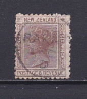 NOUVELLE ZELANDE 1882 TIMBRE N°64 OBLITERE REINE VICTORIA - Usados