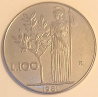 1981 - Italia 100 Lire   ------ - 100 Liras