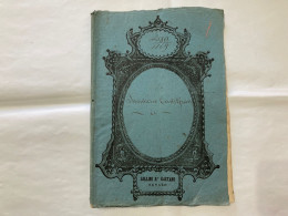 MODENA 1871:MANOSCRITTO ATTO NOTARILE  TESTAMENTO RABBINO PROPRIETà IMMOBILI GIOIELLI. - Manuscrits