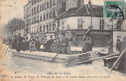 POLITIQUE Crue De La Seine 1910 - Fallières - Briand - Millerand - Lépine - Coutan - Deputé  - Carte Postale Ancienne - Personaggi