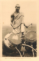 Ghana - Gold Coast Ashanti Prince Holding The Drum Made In That Region Japanese Text - Ghana - Gold Coast