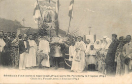 Ghana - Gold Coast Benediction D`une Cloche Au Cape Coast Par Le Reverend Pere Gumy De Treyvaux - Ghana - Gold Coast