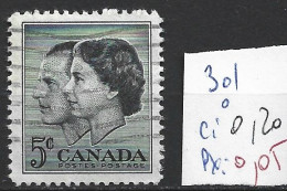 CANADA 301 Oblitéré Côte 0.20 € - Used Stamps