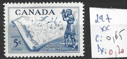 CANADA 297 ** Côte 0.65 € - Unused Stamps