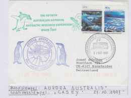 AAT Aurora Australis Ca Casey 27 OCT 1996 (AS177A) - Lettres & Documents