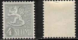 FINLAND FINNLAND FINLANDE  1958  MH(*) MI 492  SC 314 COAT OF ARMS WAPPEN BLASON LION WAPPENLÖWE 25M - Unused Stamps