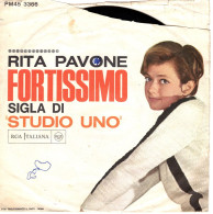 °°° 459) 45 GIRI - RITA PAVONE - FORTISSIMO / LA SAI TROPPO LUNGA °°° - Otros - Canción Italiana