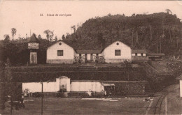 SÃO TOME E PRINCIPE - Casas De Serviçais - Santo Tomé Y Príncipe