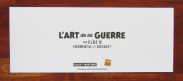 Ex Libris  Blake & Mortimer " L'art De La Guerre " Par FLOC'H FROMENTAL & BOCQUET - Künstler D - F