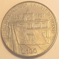 1981 - Italia 100 Lire Accademia Di Livorno   ------ - 100 Lire