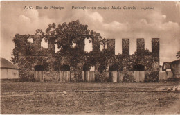 SÃO TOME E PRINCIPE - ILHA DO PRICIPE - Fundação Do Palacio Maria Correia - Santo Tomé Y Príncipe
