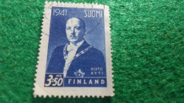 FİNLANDİYA--1941            3.50 MK    DAMGALI - Used Stamps