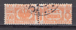 Z6088 - ITALIA REGNO PACCHI SASSONE N°28 - Paquetes Postales