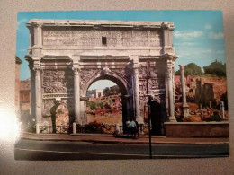 Cartolina Roma Arco Di Settimio Severo FG - San Pietro