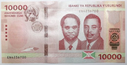 Burundi - 10000 Francs - 2022 - PICK 54c - NEUF - Burundi