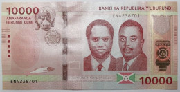 Burundi - 10000 Francs - 2022 - PICK 54c - NEUF - Burundi