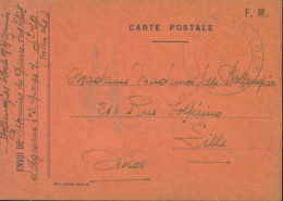 Guerre 40 Front Stalag Prisonnier Institut Agneaux St Lo Manche CP FM Cachet Aide Aux Soldats ? 30 7 40 - 2. Weltkrieg 1939-1945