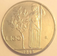 1982 - Italia 100 Lire    ------- - 100 Lire