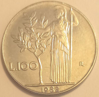 1982 - Italia 100 Lire    ------- - 100 Lire