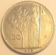 1982 - Italia 100 Lire    ------- - 100 Liras