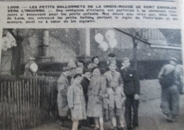 LOOS  Les Petits Ballonnets   De La Croix Rouge - Loos Les Lille