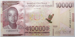 Guinée - 10000 Francs Guinéens - 2020 - PICK 49Ab - NEUF - Guinee