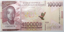 Guinée - 10000 Francs Guinéens - 2020 - PICK 49Ab - NEUF - Guinée