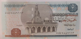 EGYPT 5 Pounds  2008 Farouk Al Okda Dated 9/9/2008 Replacement 500 Closed UNC - Egypte