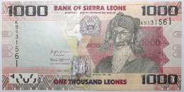 Sierra Leone - 1000 Leones - 2021 - PICK 30f - NEUF - Sierra Leone