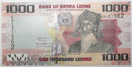 Sierra Leone - 1000 Leones - 2021 - PICK 30f - NEUF - Sierra Leone