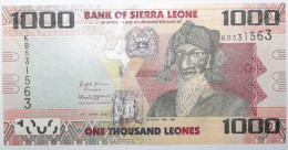 Sierra Leone - 1000 Leones - 2021 - PICK 30f - NEUF - Sierra Leone