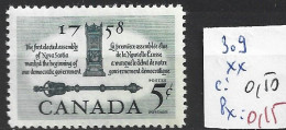 CANADA 309 ** Côte 0.50 € - Ongebruikt