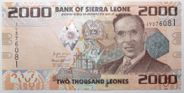 Sierra Leone - 2000 Leones - 2021 - PICK 31f - NEUF - Sierra Leona