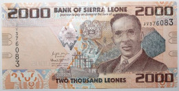 Sierra Leone - 2000 Leones - 2021 - PICK 31f - NEUF - Sierra Leona