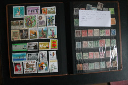 COLLECTION MONDE ENTIER SURTOUT OBLITERES + DE 250 TIMBRES DANS CLASSEUR - Sammlungen (im Alben)