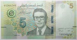 Tunisie - 5 Dinars - 2022 - PICK 98 - NEUF - Tunisie