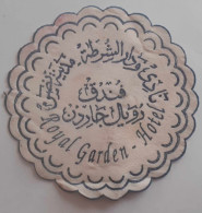 EGYPT - Royal Garden Hotel Napkins (Egypte) (Egitto) (Ägypten) (Egipto) (Egypten) - Company Logo Napkins