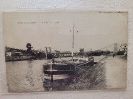 Port à Binson , Péniche - Péniches