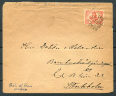 Sweden Stockholm Stadspost Local Post Cover  - Emisiones Locales